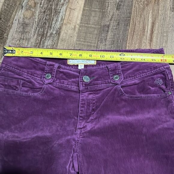 Aventura — organic cotton fabric  purple jeans size 6 - Picture 14 of 15